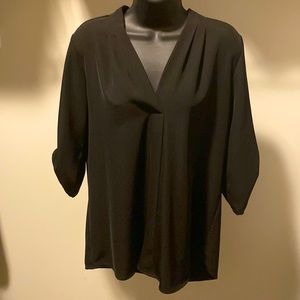 Calvin Klein, black, medium blouse